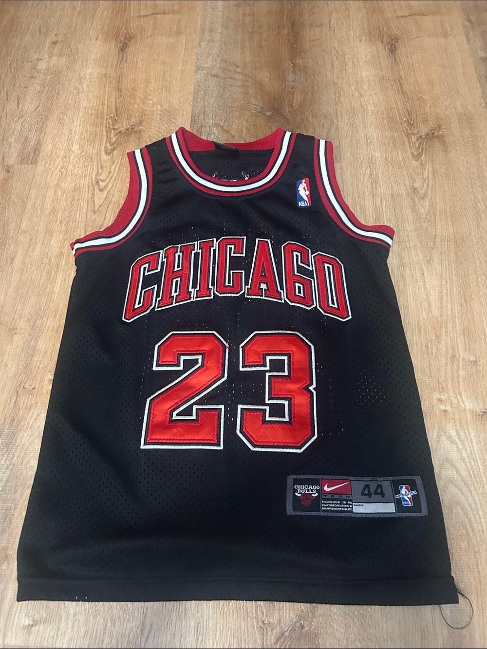 Nike Chicago Basketball Jersey in Black and Red